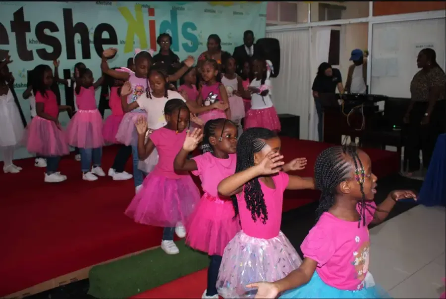Pupils performing at the end-of-year concert